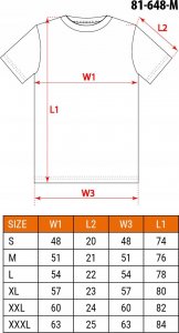 Neo T-shirt (T-shirt czerwony, rozmiar L) 8