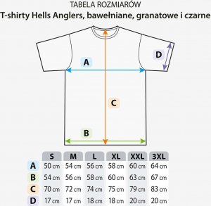 Dragon T-Shirt Dragon Hells Anglers MIX XXXL czarny (GLOW) 2