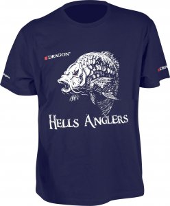 Dragon T-Shirt Dragon Hells Anglers KARP XXL granatowy 1
