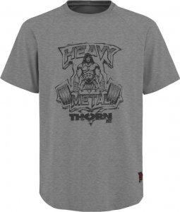 Thorn Fit Koszulka z krótkim rękawem THORN FIT T-shirt HEAVY METAL graphite S 1