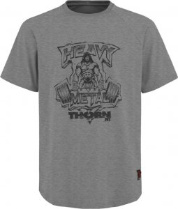 Thorn Fit Koszulka z krótkim rękawem THORN FIT T-shirt HEAVY METAL graphite M 1