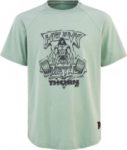 Thorn Fit Koszulka z krótkim rękawem THORN FIT T-shirt HEAVY METAL TEAL S 1