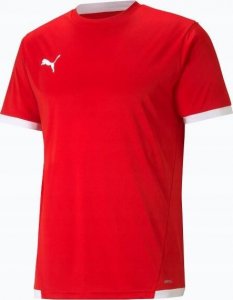 Puma Koszulka męska Puma teamLIGA Jersey czerwona 704917 01 S 1