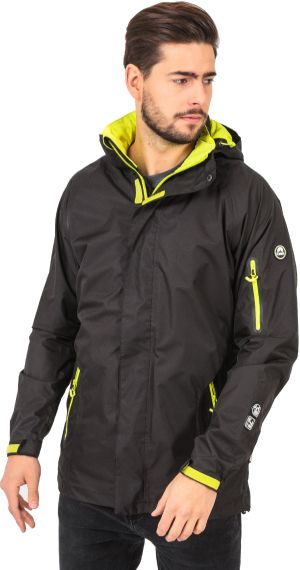 Kurtka męska Elbrus Męska Kurtka Messyn Black/Yellow Green r. XXL 2