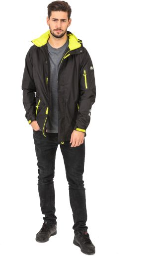 Kurtka męska Elbrus Męska Kurtka Messyn Black/Yellow Green r. XXL 5