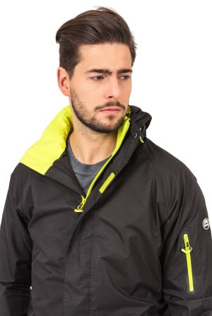 Kurtka męska Elbrus Męska Kurtka Messyn Black/Yellow Green r. XXL 8