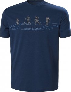 Helly Hansen Helly Hansen męska koszulka t-shirt SKOG RECYCLED GRAPHIC T-SHIRT 63082 584 XL 1