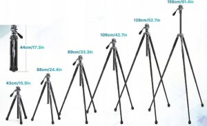 Statyw Ulanzi Statyw Video Foto Ulanzi X - Aircross F38 Karbon / Poliwęglan / X - Aircross F38 / Sku3318 7