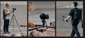 Statyw Ulanzi Statyw Video Foto Ulanzi X - Aircross F38 Karbon / Poliwęglan / X - Aircross F38 / Sku3318 8