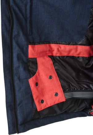 Kurtka męska Elbrus Kurtka Męska NOAM NAVY MELANGE/RED ORANGE r. XL 12