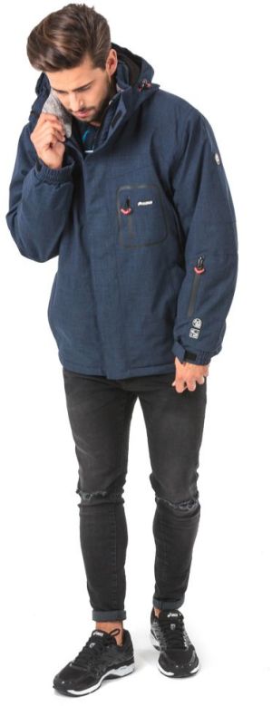 Kurtka męska Elbrus Kurtka Męska NOAM NAVY MELANGE/RED ORANGE r. XL 9