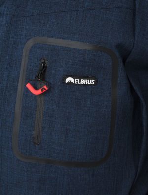 Kurtka męska Elbrus Kurtka Męska NOAM NAVY MELANGE/RED ORANGE r. XL 10