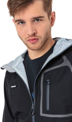 Kurtka męska Elbrus Kurtka męska Mileson Protection System 10 000 Black/Moon Grey r. M 12