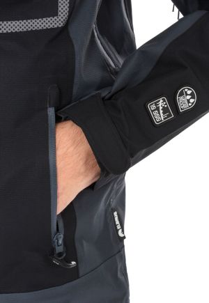 Kurtka męska Elbrus Kurtka męska Mileson Protection System 10 000 Black/Moon Grey r. M 17