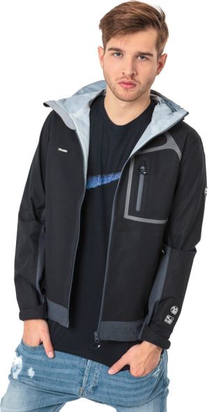 Kurtka męska Elbrus Kurtka męska Mileson Protection System 10 000 Black/Moon Grey r. M 18