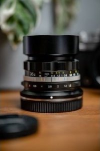 Obiektyw Voigtlander Obiektyw Voigtlander Nokton D35 mm f/1,2 do Nikon Z 11