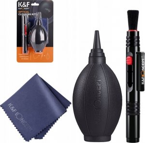 Kf Zestaw Czyszczący Do Optyki / Aparatu / Kamery / 3w1 K&f Concept / Sku.1694 2