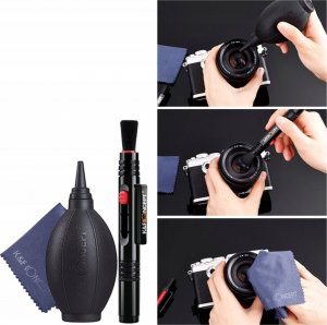 Kf Zestaw Czyszczący Do Optyki / Aparatu / Kamery / 3w1 K&f Concept / Sku.1694 3