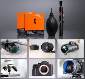 Kf Zestaw Czyszczący Do Optyki / Kamery / Aparatu Dslr 4w1 K&f Concept / Sku.1917 3