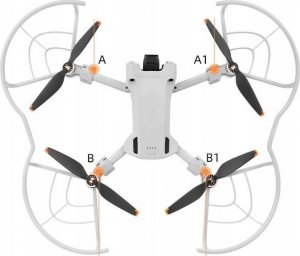 SunnyLife Osłona Śmigieł Ochrona Na Śmigła 4szt. Do Drona Dji Mini 3 Pro / Mm3-kc407-gy 4