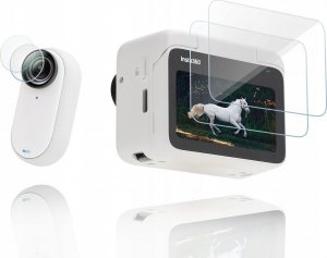 SunnyLife Szkło Osłona Na Obiektyw + Ekran 2w1 Do Insta360 Go 3 I Action Pod / Ist-bhm587-2 11