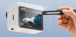 SunnyLife Szkło Osłona Na Obiektyw + Ekran 2w1 Do Insta360 Go 3 I Action Pod / Ist-bhm587-2 10