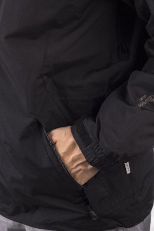 Kurtka męska Hi-Tec Męska Kurtka BIOTIT II BLACK/BLACK/BLACK r. XL 5