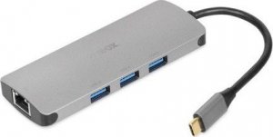 HUB USB iBOX HUB USB/LAN/HDMI IUH3RJ4K 1