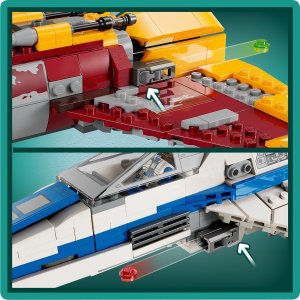 LEGO Star Wars E-Wing™ Nowej Republiki kontra Myśliwiec™ Shin Hati (75364) 4