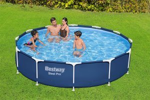 Bestway Basen ze stelażem 366x76 (B56706) 9