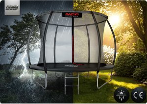 Trampolina ogrodowa Neo-Sport NS-10C231 z siatką wewnętrzną 10 FT 312 cm 8