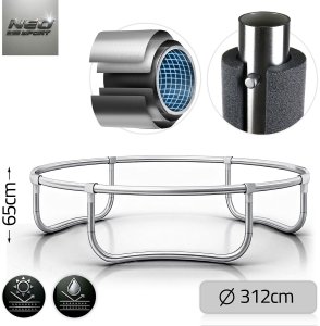 Trampolina ogrodowa Neo-Sport NS-10C231 z siatką wewnętrzną 10 FT 312 cm 11
