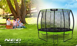 Trampolina ogrodowa Neo-Sport NS-10C221 z siatką wewnętrzną 10 FT 312 cm 5