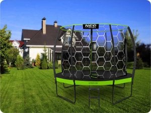 Trampolina ogrodowa Neo-Sport NS-10C221 z siatką wewnętrzną 10 FT 312 cm 6