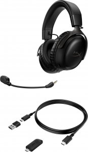 Słuchawki HyperX Cloud III Wireless Czarne (77Z45AA) 7