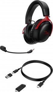 Słuchawki HyperX Cloud III Wireless Czerwone (77Z46AA) 6