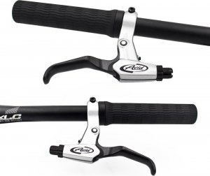 Avid Dźwignie hamulcowe Avid FR-5, V-brake, czarno-srebrne, para 1
