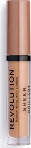 Makeup Revolution Makeup Revolution, Sheer Brillant, Vegan, Lip Gloss, 119, Hustle, 3.5 ml For Women 1