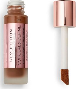 Makeup Revolution Makeup Revolution, Conceal & Define, Oil Free, Cream Foundation, F 15, 23 ml For Women 3