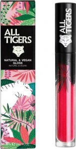 All Tigers All Tigers, Natural & Vegan, Natural, Shining, Lip Gloss, 801, Live With Passion, 8 ml For Women 1
