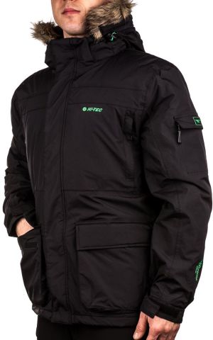 Kurtka męska Hi-Tec Kurtka MARCUS Tecproof 5 000 BLACK/GREEN M 1