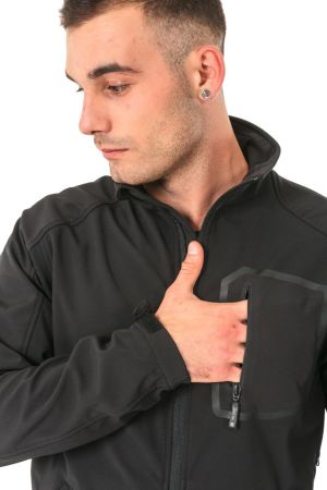 Kurtka męska Hi-Tec Kurtka męska softshell Olympus Black r. L 3