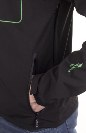 Kurtka męska Hi-Tec Męska Kurtka STAN BLACK/GREEN r. XXL 4