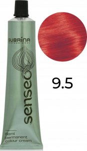 Subrina Professional , Senseo, Ammonia-Free, Demi-Permanent Hair Dye, 9/5 Bright Light Blond Intense Red, 60 ml For Women 2