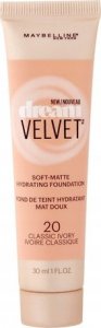 Maybelline  Maybelline, Dream Velvet, Soft Matte, Cream Foundation, 20, Classic Ivory, 30 ml For Women 1