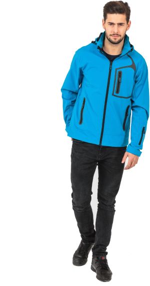Kurtka męska Hi-Tec Nils niebieska r. M 3