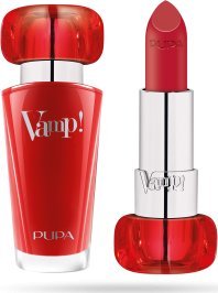 Pupa Pupa, Vamp!, Paraben-Free, Volume, Cream Lipstick, 202, Lovely Cherry, 3.5 g For Women 1