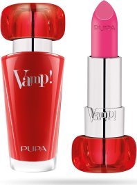 Pupa Pupa, Vamp!, Paraben-Free, Volume, Cream Lipstick, 203, Fuchsia Addicted, 3.5 g For Women 1