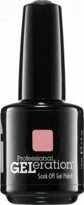 Jessica Jessica, Geleration Colours, Semi-Permanent Nail Polish, GEL-409, Tea Rose, 15 ml For Women 1