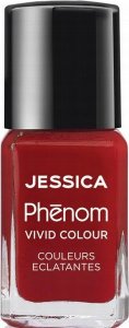 Jessica Jessica, Phenom Vivid Colour, Nail Polish, PHEN-021, Jessica Red, 14 ml For Women 1